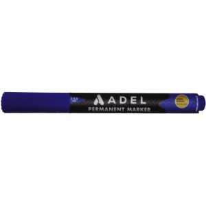 Marker ADEL  permanent vágott végű 1-5mm kék  981010