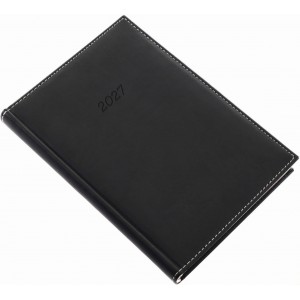 Napi agenda REALSYSTEM A5  2027  BOLERO fekete
