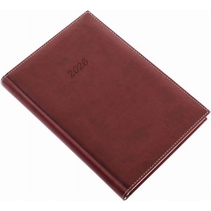 Napi agenda REALSYSTEM A5  2026  BOLERO barna