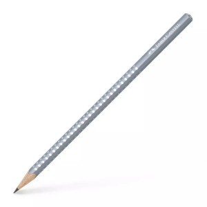 Grafit ceruza FABER-CASTELL Sparkle gyöngyházfényű világosszürke 118202