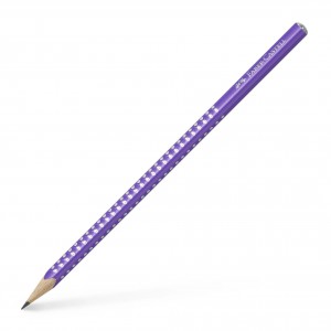 Grafit ceruza FABER-CASTELL Sparkle gyöngyházfényű lila 118204