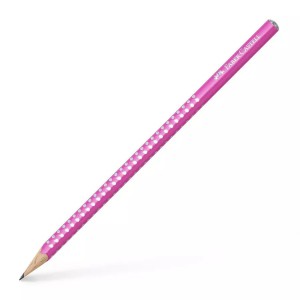 Grafit ceruza FABER-CASTELL Sparkle gyöngyházfényű pink 118212