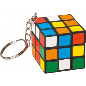 Kulcstartó BRUNNEN Rubik kocka  3x3cm  24dbdispl.  1027394