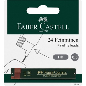 Ir&oacute;nb&eacute;l FABER-CASTELL HB 0,5mm 2 tubusblis   121799