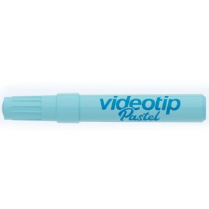 Szövegkiemelő VIDEOTIP pasztell vágott végű 1-4mm kék