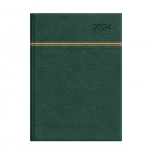 Heti agenda TOPTIMER  Y011 B5 2024 YOUNG zöld-narancs