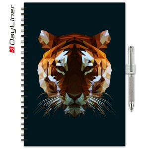 Heti agenda A5  2025 INSPIRAL Tiger