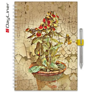 Heti agenda A5  2025 INSPIRAL Bloom