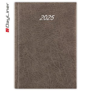 Heti agenda B5 REBEL RECB5HE-SZ 2025 szürke