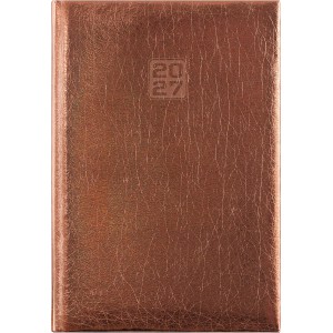 Heti agenda A5 MIRROR MRCB5HE-BR 2027 bronz