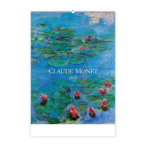 Falinaptár 45x56 2025  CLAUDE MONET  T096-01