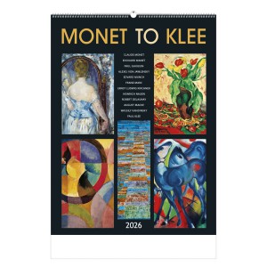 Falinaptár 45x56 2026  MONET TO KLEE  T096-13