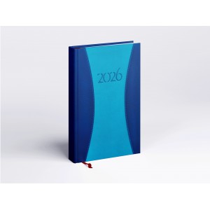 Napi agenda REALSYSTEM A5  2026  PREMIUM A kék