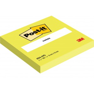 &Ouml;ntapad&oacute;s jegyzet POST-IT 654-NG 76x76 100lap neon z&ouml;ld