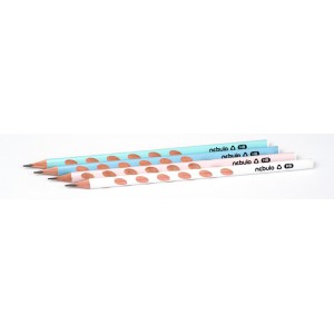 Grafit ceruza NEBULO fogáskönnyített pasztell HB  GC-72-HB-TR