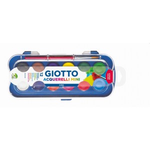 Vízfesték 12klt Giotto Fila kis gombos 23mm 352300