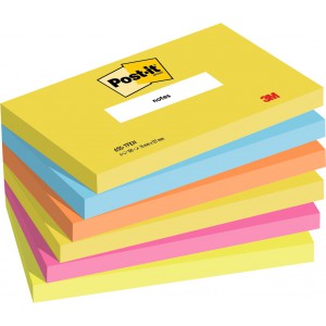 &Ouml;ntapad&oacute;s jegyzet POST-IT 655-TFENN 76x127 6x100lap sziv&aacute;rv&aacute;nycsomag  7100172314