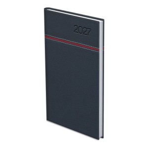 Zsebnapt&aacute;r &aacute;ll&oacute;  TOPTIMER Y035 2027 YOUNG k&eacute;k-piros