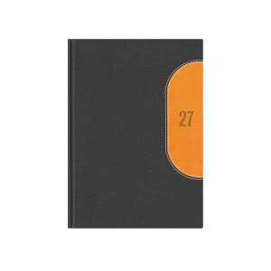 Napi agenda TOPTIMER T011K A5 2027 KREDO fekete-s&aacute;rga