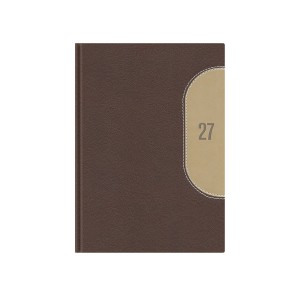 Napi agenda TOPTIMER T011K A5 2027 KREDO barna-b&eacute;zs