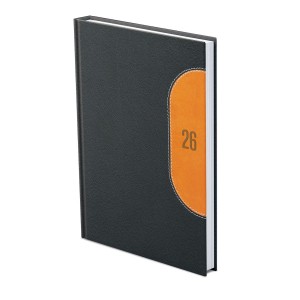 Heti agenda TOPTIMER T011K B5 2026 KREDO fekete-sárga
