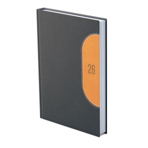 Heti agenda TOPTIMER T012K B6 2026 KREDO fekete-sárga