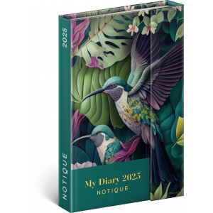 Heti agenda  REALSYSTEM  B6 2025 MAGNETIC Hummingbird Kolibri