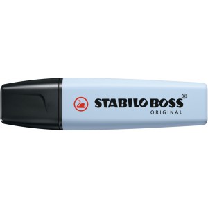 Szövegkiemelő STABILO Boss Original 2-5mm vágott végű  Pasztell  ködös kék  70111