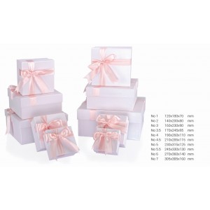 Díszdoboz GIPTA My Pink 10 részes tégla rózsa alap rózsa szalag BX7648