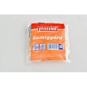 Gumigyűrű MAZZINI színes 2-4cm 10g