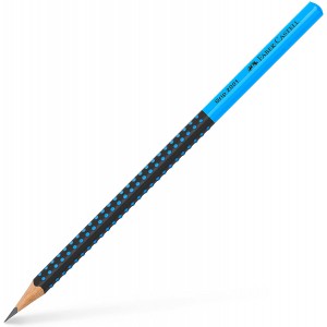 Grafit ceruza FABER-CASTELL Grip 2001 HB kéttónusú fekete-kék 12dbdob 517010