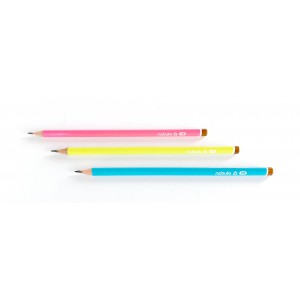 Grafit ceruza NEBULO háromszög élénk színek HB  GC-72-HB-TR-RKS