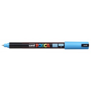 Marker dekor UNI Posca PC-1MR  0,7mm tűhegyű vil&aacute;gosk&eacute;k