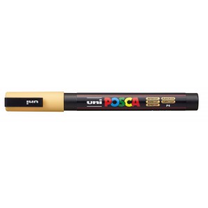 Marker dekor UNI Posca PC-3M   0,9-1,3mm  barack