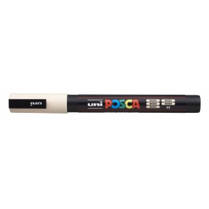 Marker dekor UNI Posca PC-3M   0,9-1,3mm  b&eacute;zs