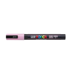 Marker dekor UNI Posca  PC-3M   0,9-1,3mm  világos rózsaszín