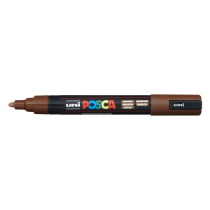 Marker dekor UNI Posca  PC-5M 1,8-2,5mm  barna  21