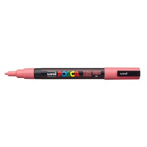 Marker dekor UNI Posca  PC-5M 1,8-2,5mm  korall  66