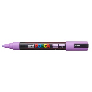 Marker dekor UNI Posca PC-5M  1,8-2,5mm  levendula  P11