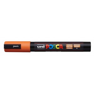Marker dekor UNI Posca  PC-5M 1,8-2,5mm  narancs  04