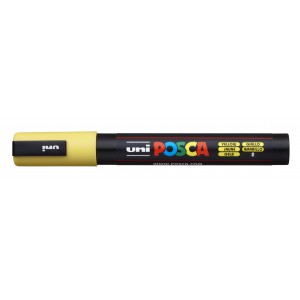 Marker dekor UNI Posca PC-5M  1,8-2,5mm  s&aacute;rga  02