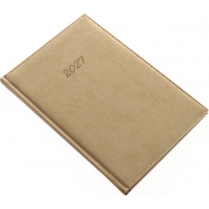 Heti agenda REALSYSTEM B5  2027  BOLERO drapp
