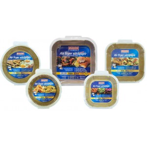 Sütőpapír prémium MAZZINI AIRFRYER szögletes 20cm  50dbcsg