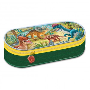 Tolltartó ARGUS zippes dupla Dino world   1846-0388