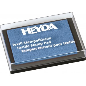 Textil nyomda HEYDA  6 x 4 cm  világoskék  204888533
