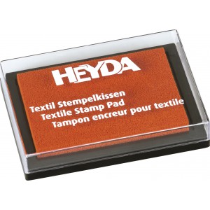 Textil nyomda HEYDA  6 x 4 cm  narancs  204888541