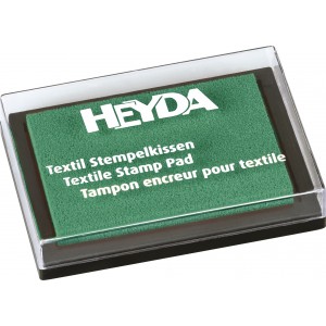 Textil nyomda HEYDA  6 x 4 cm  sötétzöld  204888559
