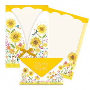 Levélpapír borítékkal ARGUS virágok 1051-0364-1