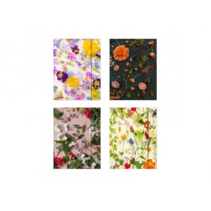 Gumis mappa HERLITZ  A4 Flower 09058306