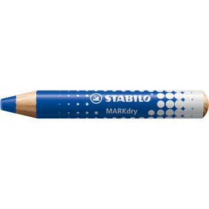 Táblaceruza STABILO MARKdry  10mm kerek kék 64841